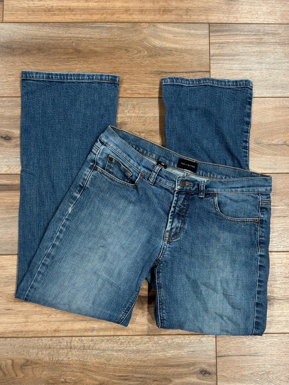 THE LIMITED 2000s Low-rise Mid wash Bootcut Jeans | Size 10R